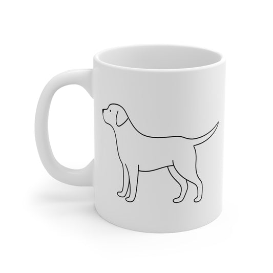 Golden Retriever, Pet Lover Mug, Coffee Cup for Dog Owners, Always Paws Count, Funny Pet Lover Present