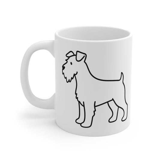 Schnauzer Pet Lover Mug, Cute Animal Gift, Coffee Cup for Dog Owners, Always Paws Count, Funny Pet Lover Present