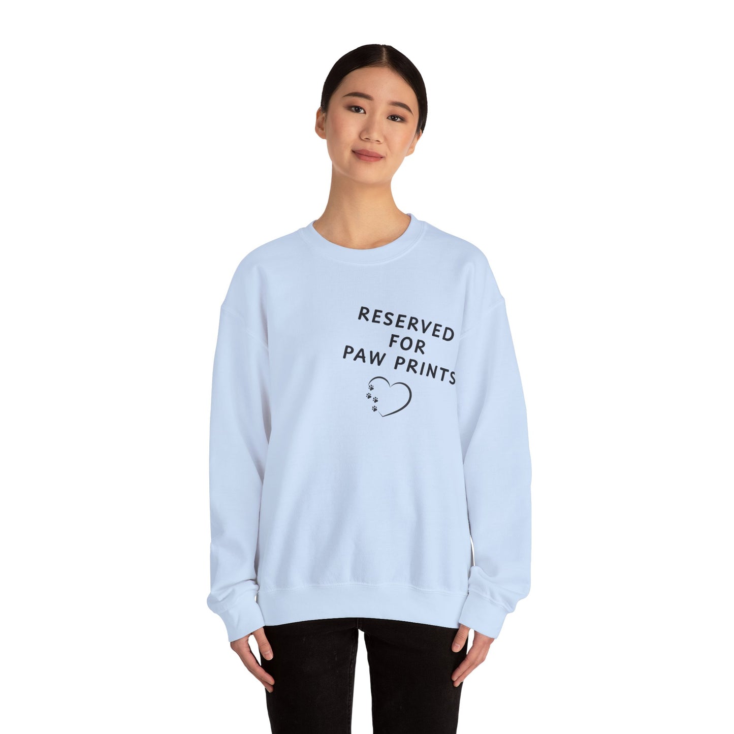 Dachshund Paw Prints Crewneck Sweatshirt, Cozy Pet Lover Gift, Unisex Sweatshirt