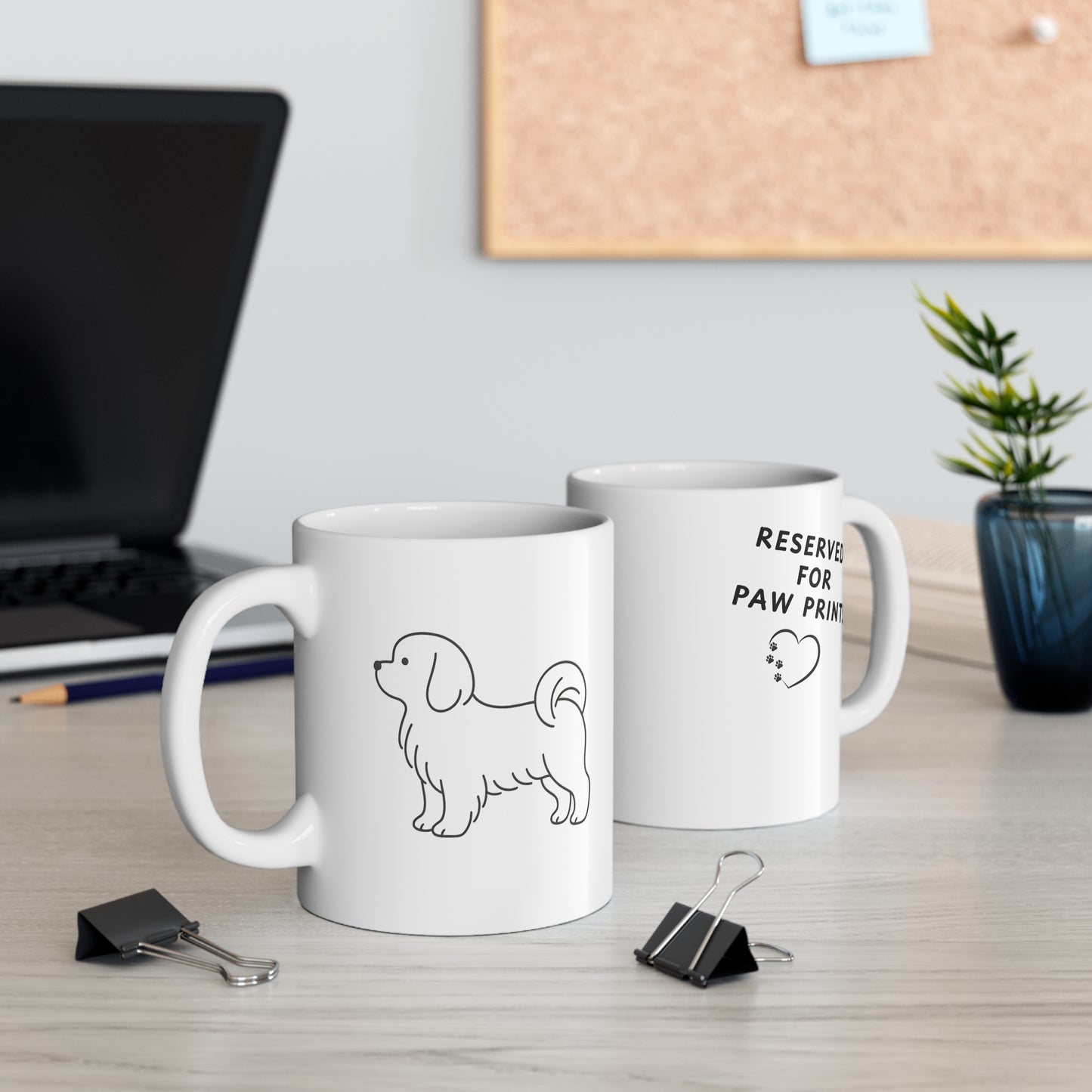 Maltese and Maltese X Pet Lover Mug, Cute Animal Gift, Coffee Cup for Dog Owners, Always Paws Count, Funny Pet Lover Present